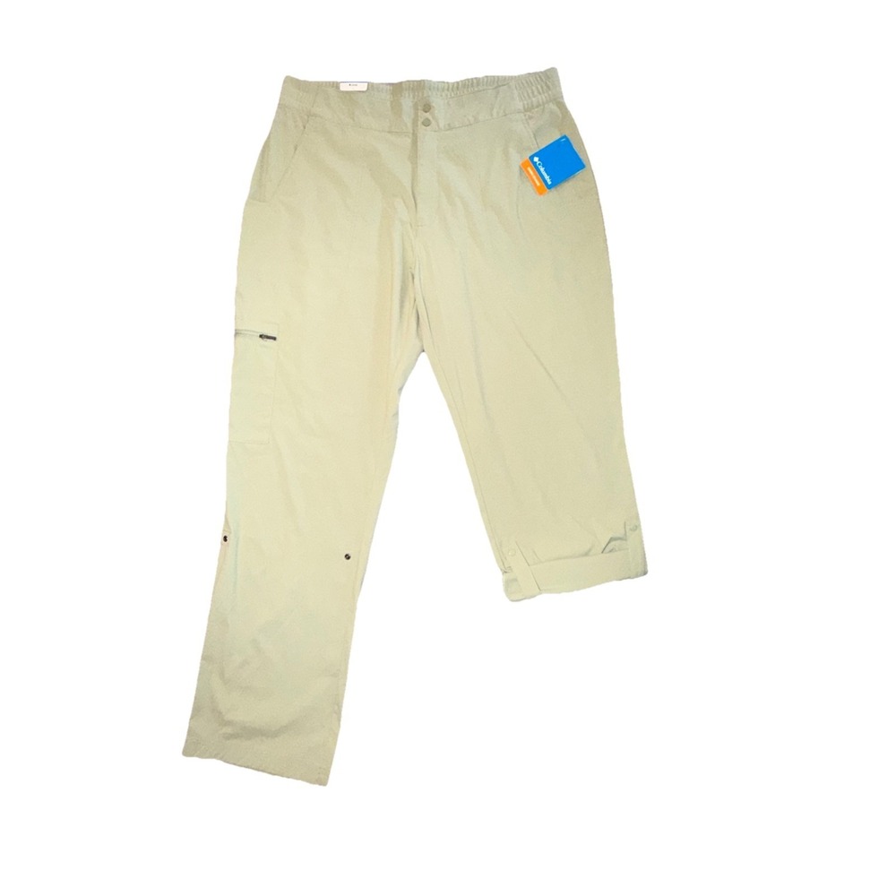 Columbia Climber Canyon Roll Up Hiking Pants NWT 16R Straight Leg Regular Fit
